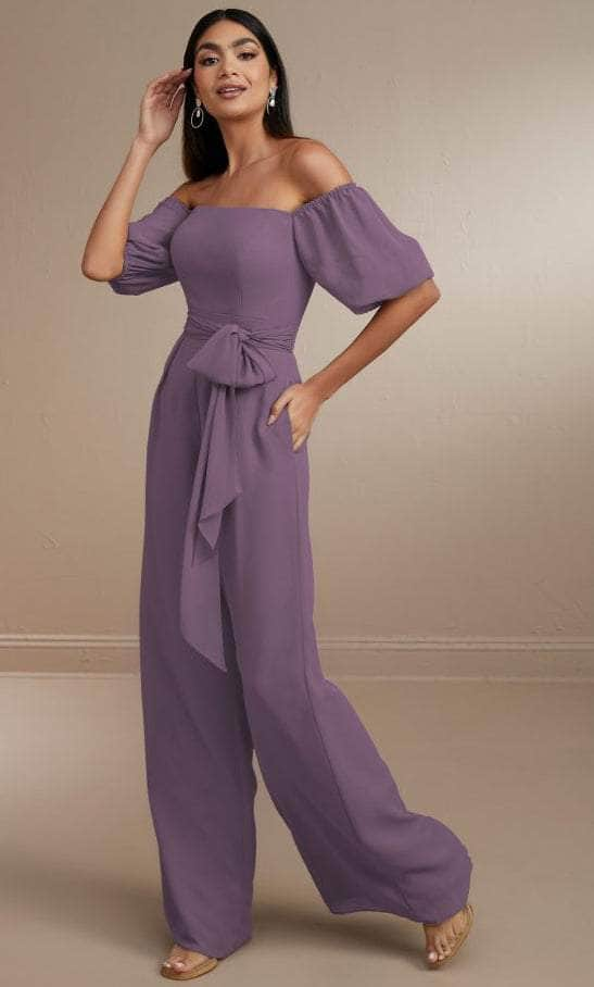 Christina Wu Celebration 22171 - Jumpsuit Special Occasion Dress 0 / Wisteria