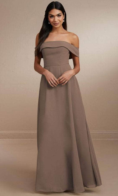 Christina Wu Celebration 22172 - Off-Shoulder Chiffon Dress Special Occasion Dress
