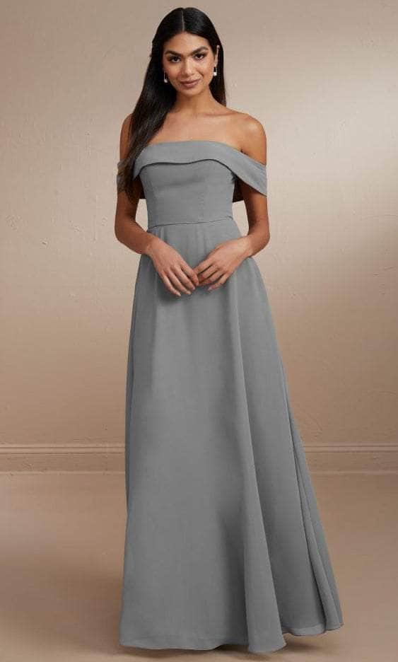 Christina Wu Celebration 22172 - Off-Shoulder Chiffon Dress Special Occasion Dress