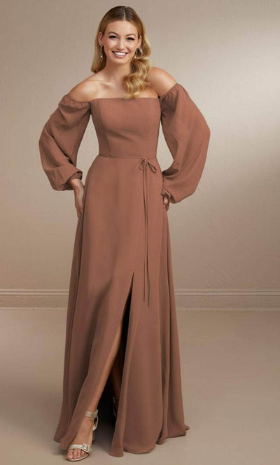 Christina Wu Celebration 22175 - Long Prom Dress Winter Formals and Balls 0 / Mauve