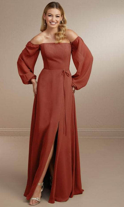 Christina Wu Celebration 22175 - Long Sleeve A-line Prom Dress Bridesmaid Dresses 0 / Autumn