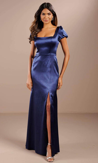Christina Wu Celebration 22187 - Puff Sleeve Prom Gown Prom Dresses 0 / Navy