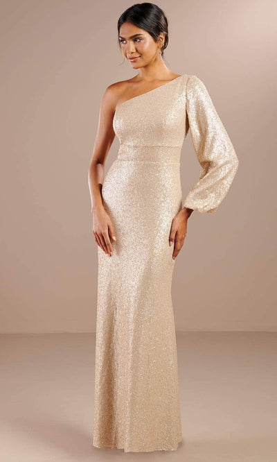 Christina Wu Celebration 22197 - Sequin One-Sleeve Evening Gown Evening Dresses