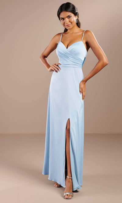 Christina Wu Celebration 22203 - Sweetheart Sleeveless Prom Dress Prom Dresses 0 / Chambray