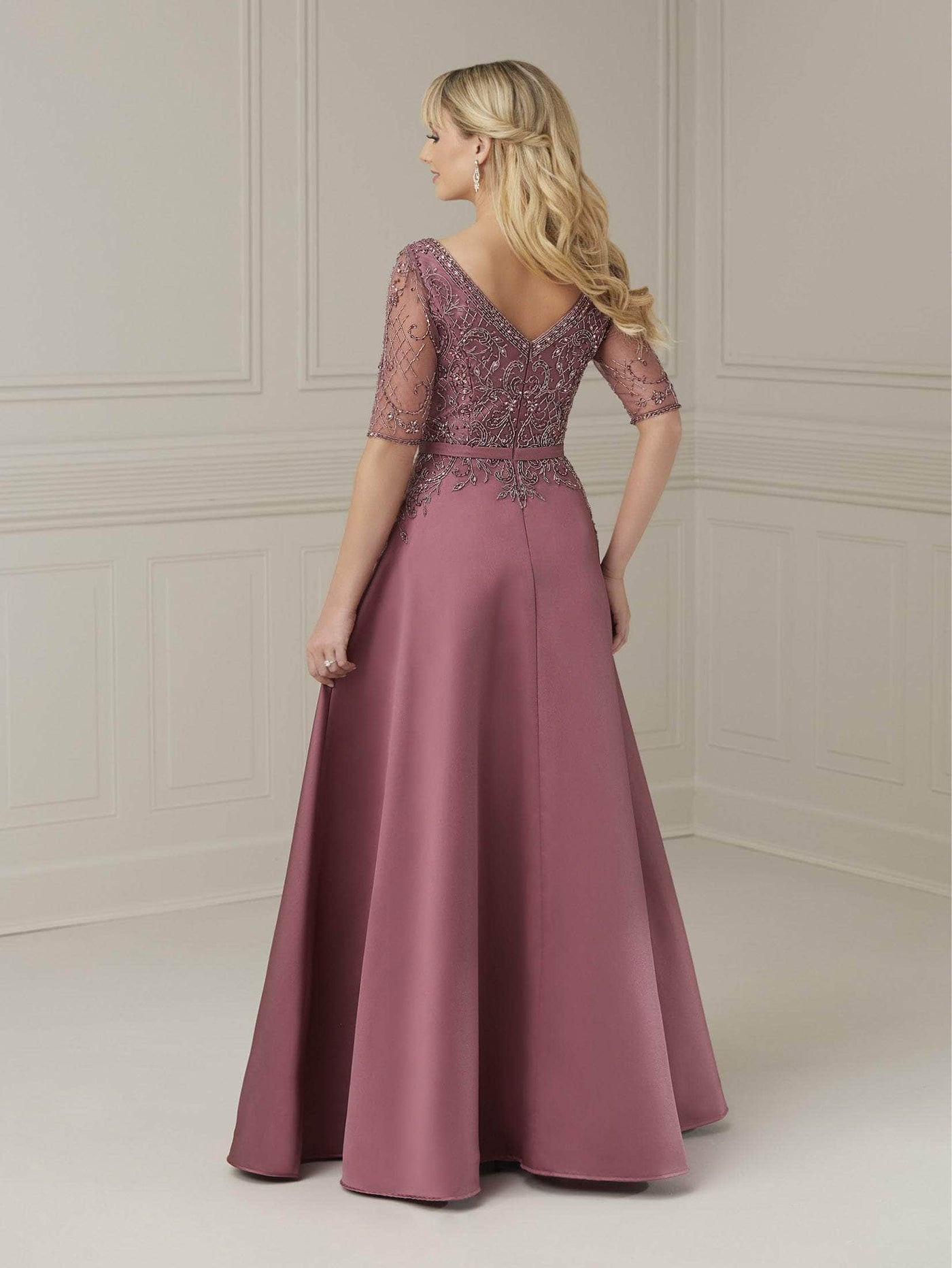 Christina Wu Elegance 17103 - Beaded Bodice A-Line Evening Dress Special Occasion Dress