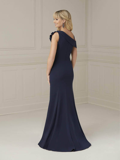 Christina Wu Elegance 17111 - Ruffle One Shoulder Evening Dress Special Occasion Dress
