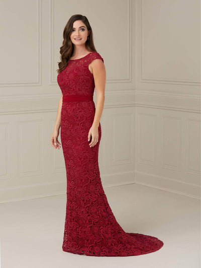 Christina Wu Elegance 17115 - Lace Cutout Back Evening Dress Special Occasion Dress