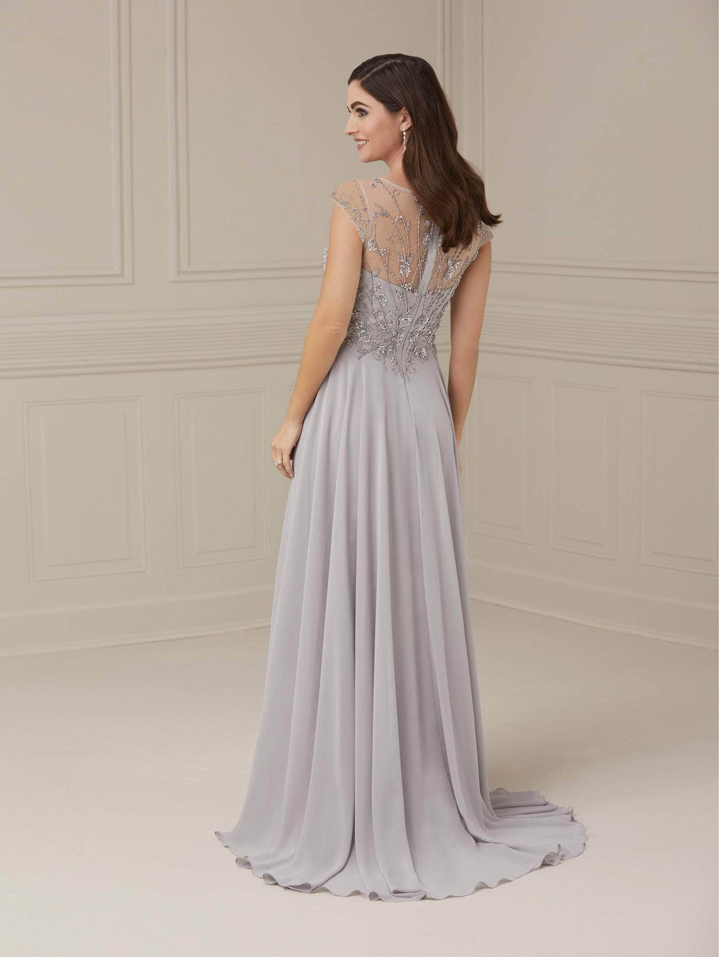 Christina Wu Elegance 17116 - Beaded Illusion Bodice Evening Dress Special Occasion Dress