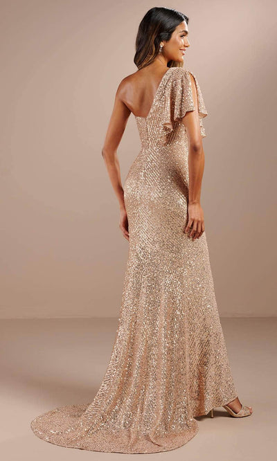 Christina Wu Elegance 17150 - Sequin One Shoulder Evening Dress Evening Dresses
