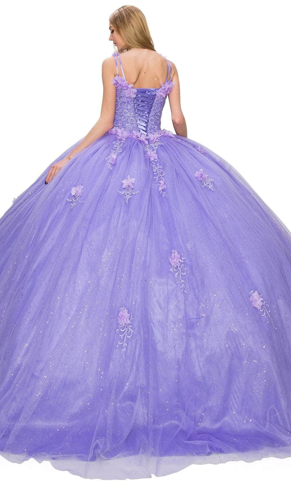 Cinderella Couture 8025J - Embroidered Sleeveless Ballgown Special Occasion Dress