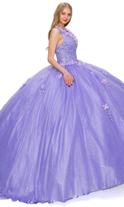 Cinderella Couture 8025J - Embroidered Sleeveless Ballgown Special Occasion Dress