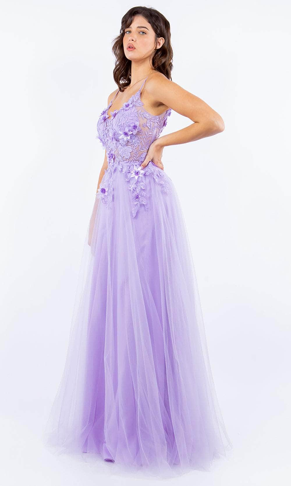 Cinderella Couture 8038J - Sleeveless V-Neck Dress Special Occasion Dress