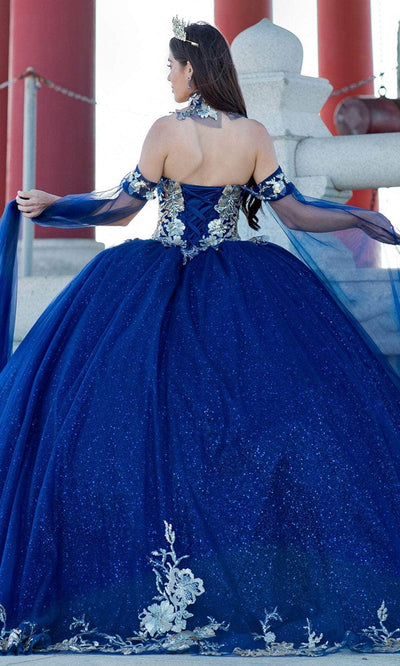 Cinderella Couture 8064J - Off-Shoulder Sweetheart Ballgown Special Occasion Dress