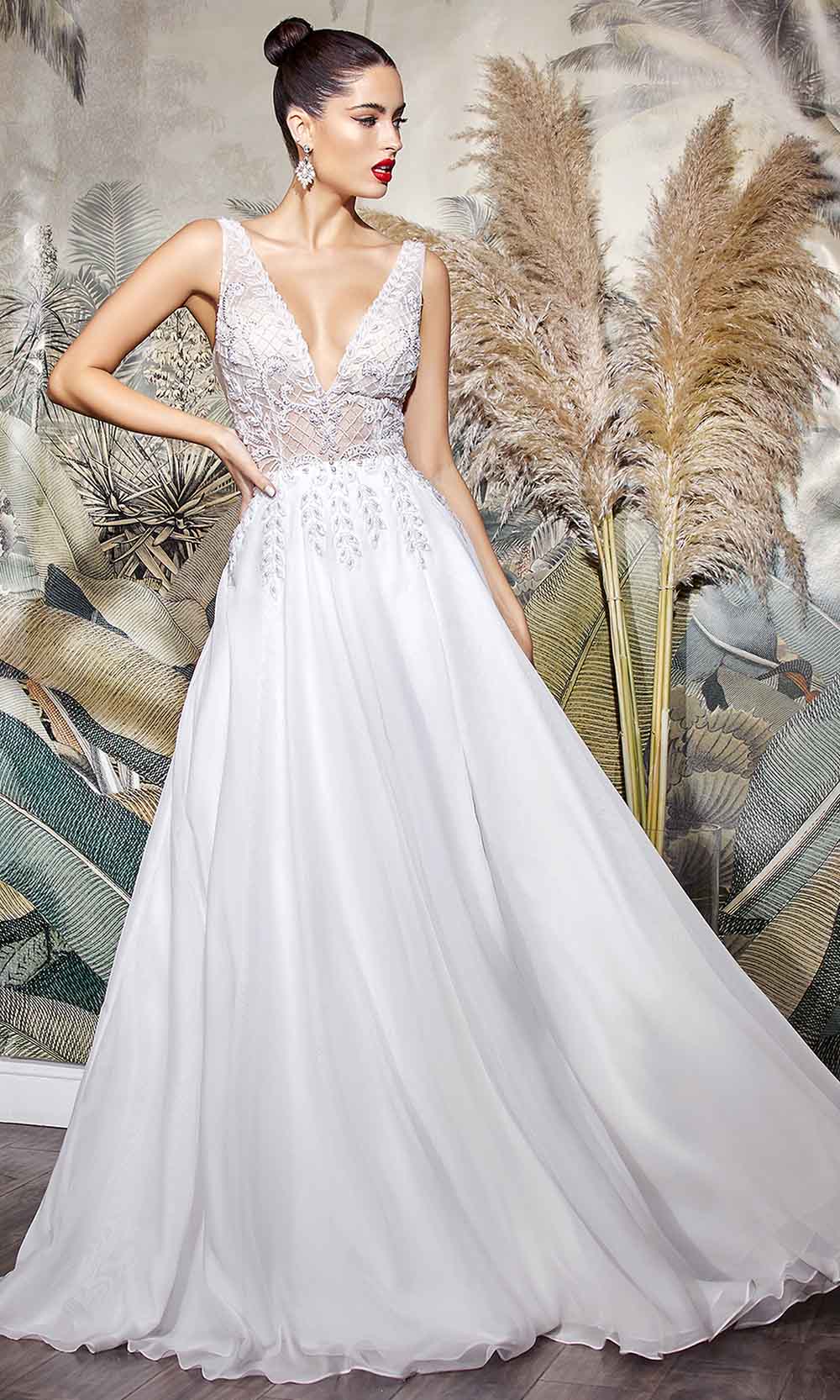 Cinderella Divine Bridal - Bridal Gown TY12 In White