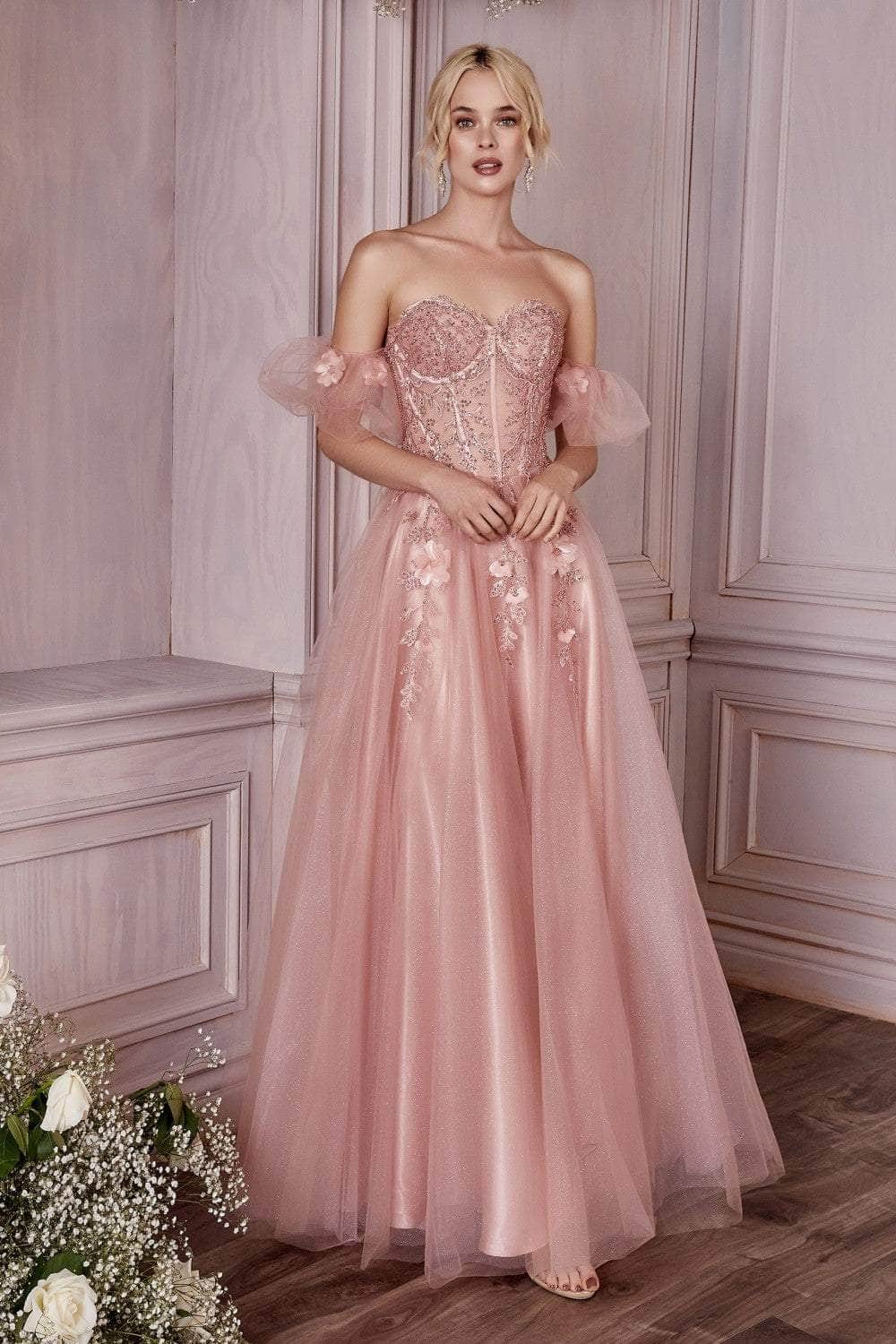 Cinderella Divine - Corset Dress CD0191 In Pink