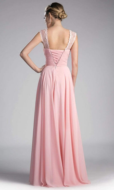 Cinderella Divine - CJ249 Sweetheart Neck Empire Waist Chiffon Gown Special Occasion Dress