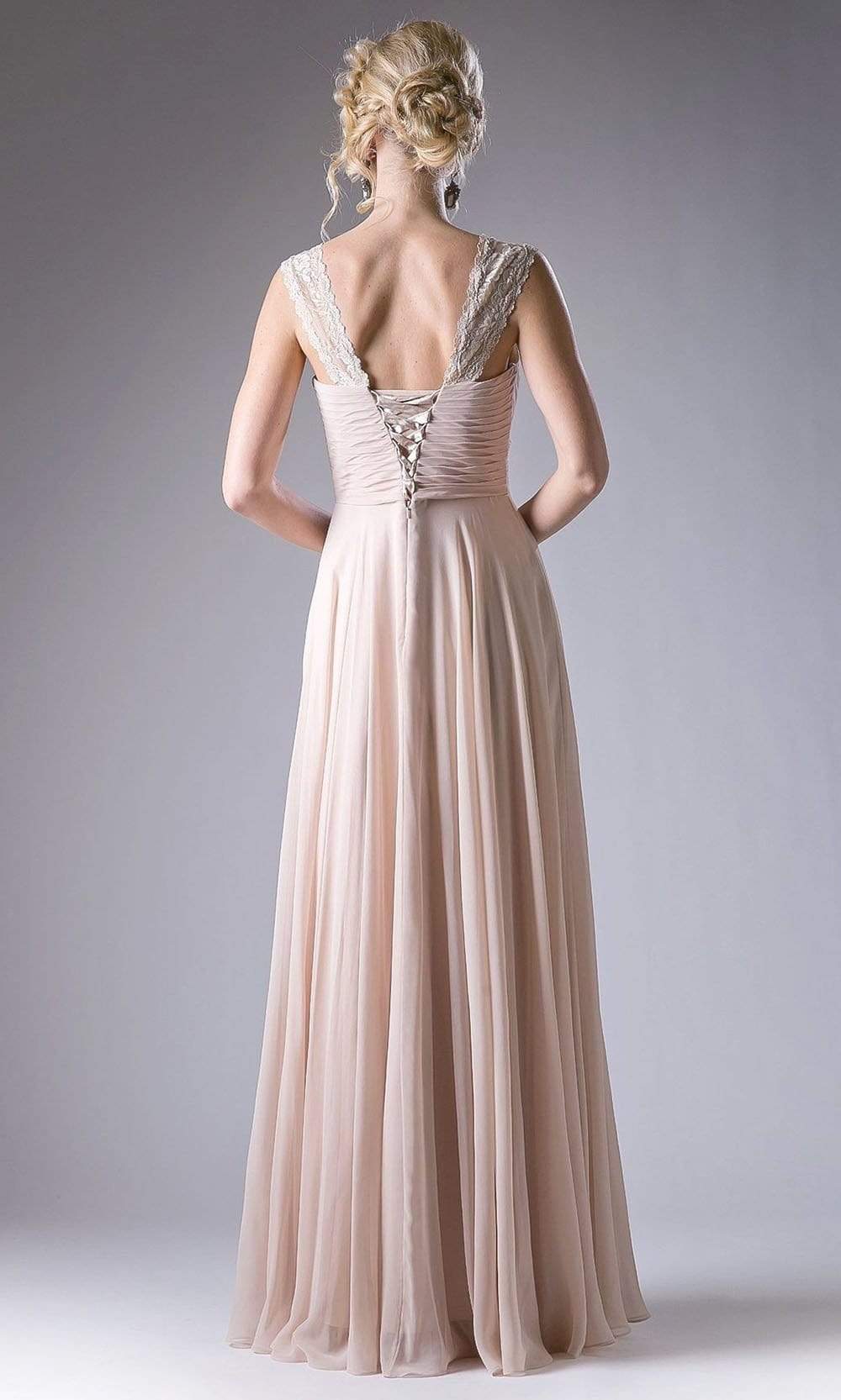 Cinderella Divine - CJ249 Sweetheart Neck Empire Waist Chiffon Gown Special Occasion Dress