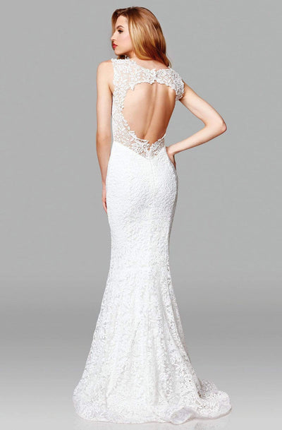Clarisse - 600117 Sleeveless Lace V-neck Mermaid Dress Wedding Dresses
