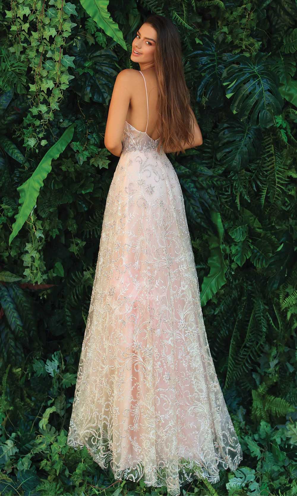 Clarisse - 810156 V-Neck Sequined Ballgown Prom Dresses