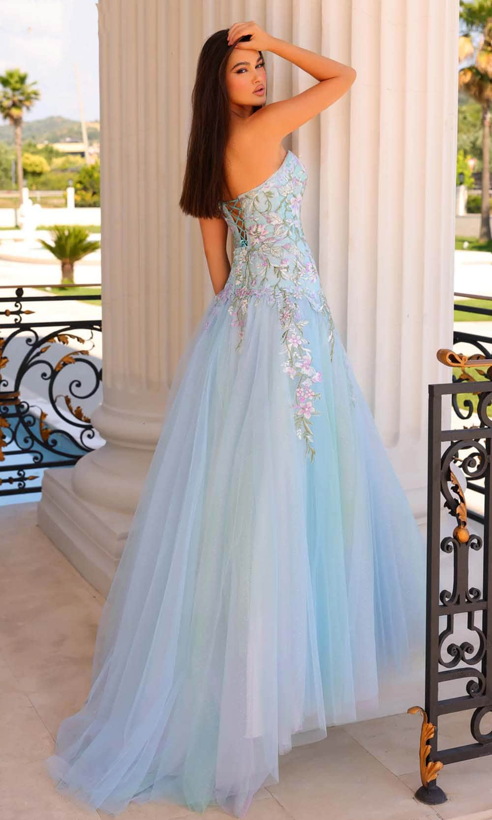 Clarisse 810971 - Strapless Prom Gown