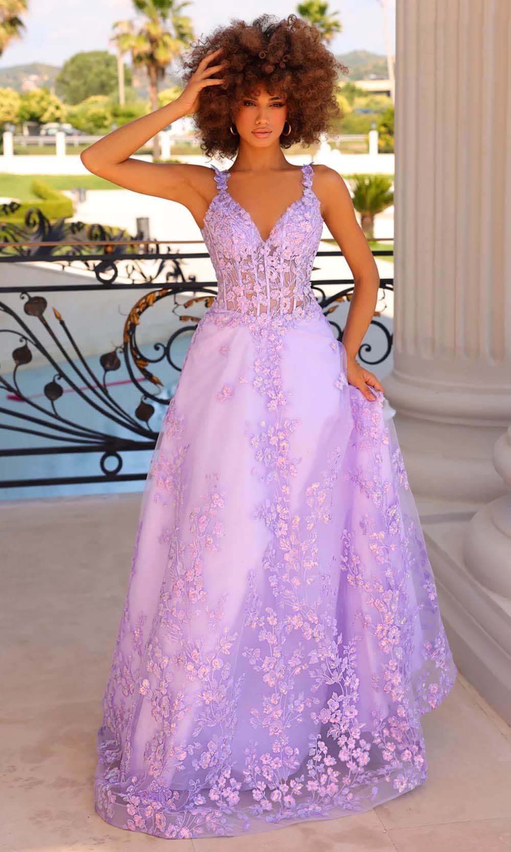 Clarisse 810974 - Sleeveless Prom Gown