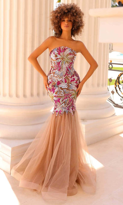 Clarisse 811050 - Strapless Prom Gown