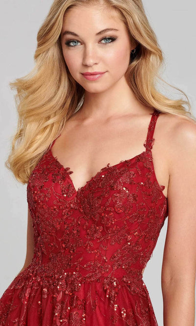 Colette By Daphne CL12116 - Glitter Tulle Gown