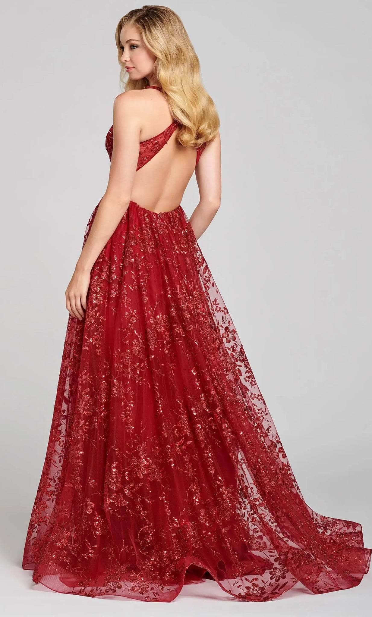 Colette By Daphne CL12116 - Glitter Tulle Gown