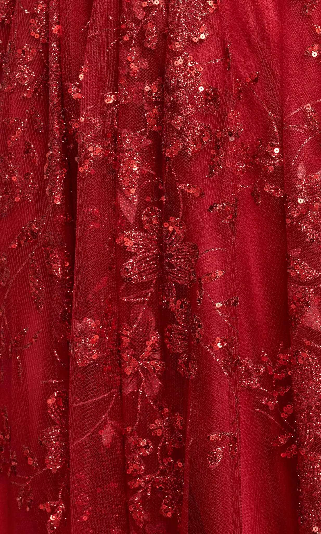 Colette By Daphne CL12116 - Glitter Tulle Gown