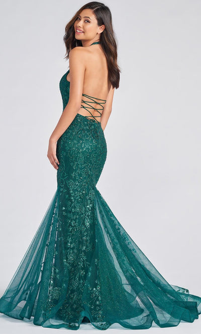 Colette By Daphne CL12239 - Halter Neck Long Gown Evening Dresses