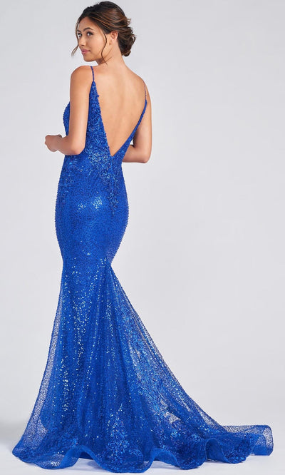 Colette By Daphne CL12241 - Sequined Long Gown Prom Dresses