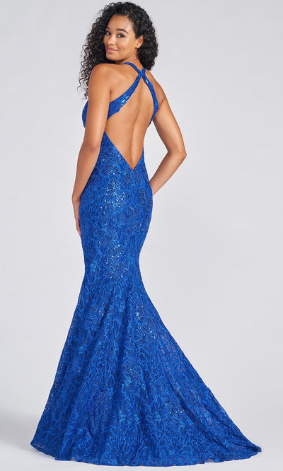 Colette By Daphne CL12262 - V-neck Evening Gown Prom Dresses