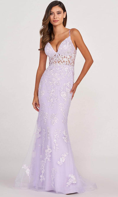 Colette for Mon Cheri CL2007 - Sleeveless Corset Prom Gown Evening Dresses 00 / Lilac