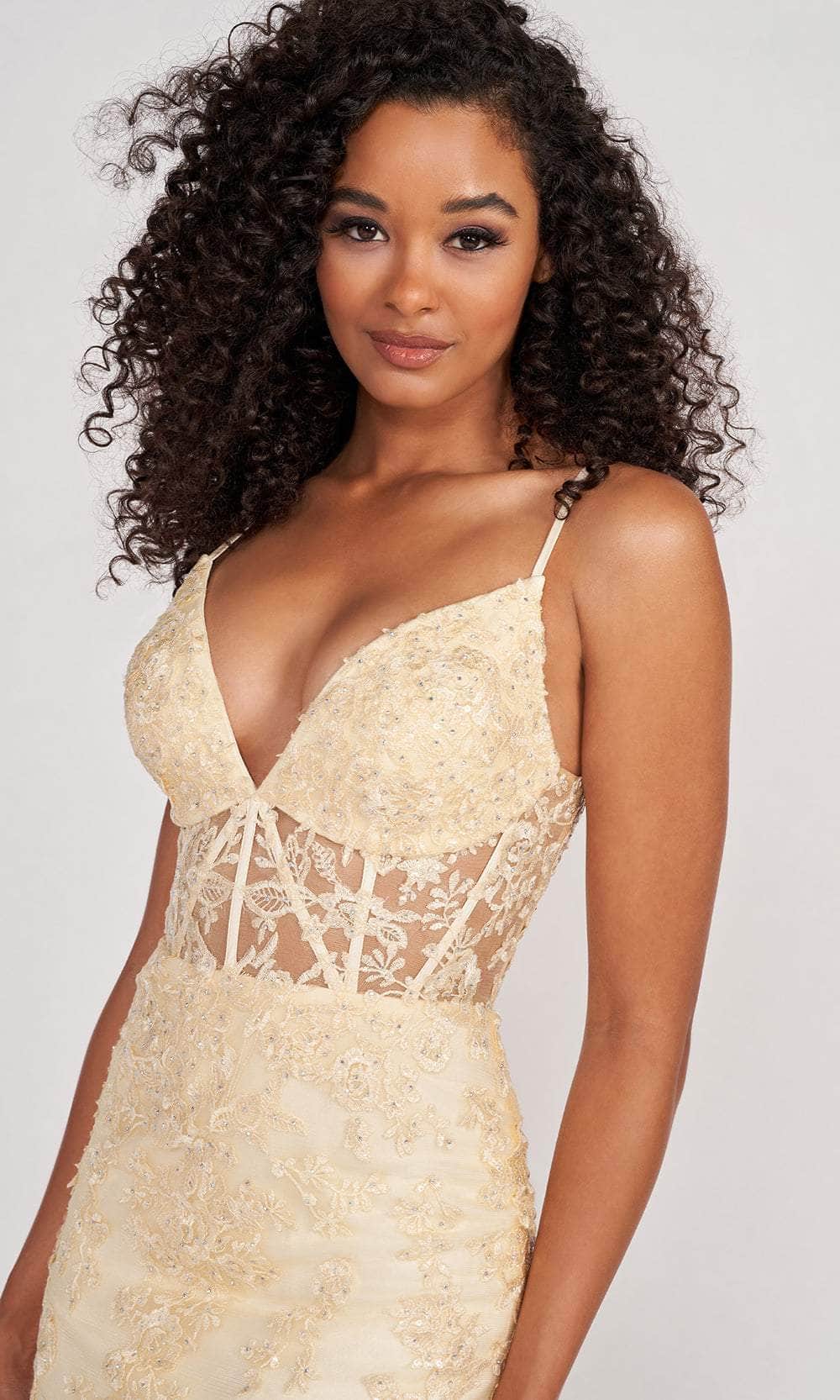 Colette By Daphne CL2007 - Sleeveless Corset Prom Gown Evening Dresses