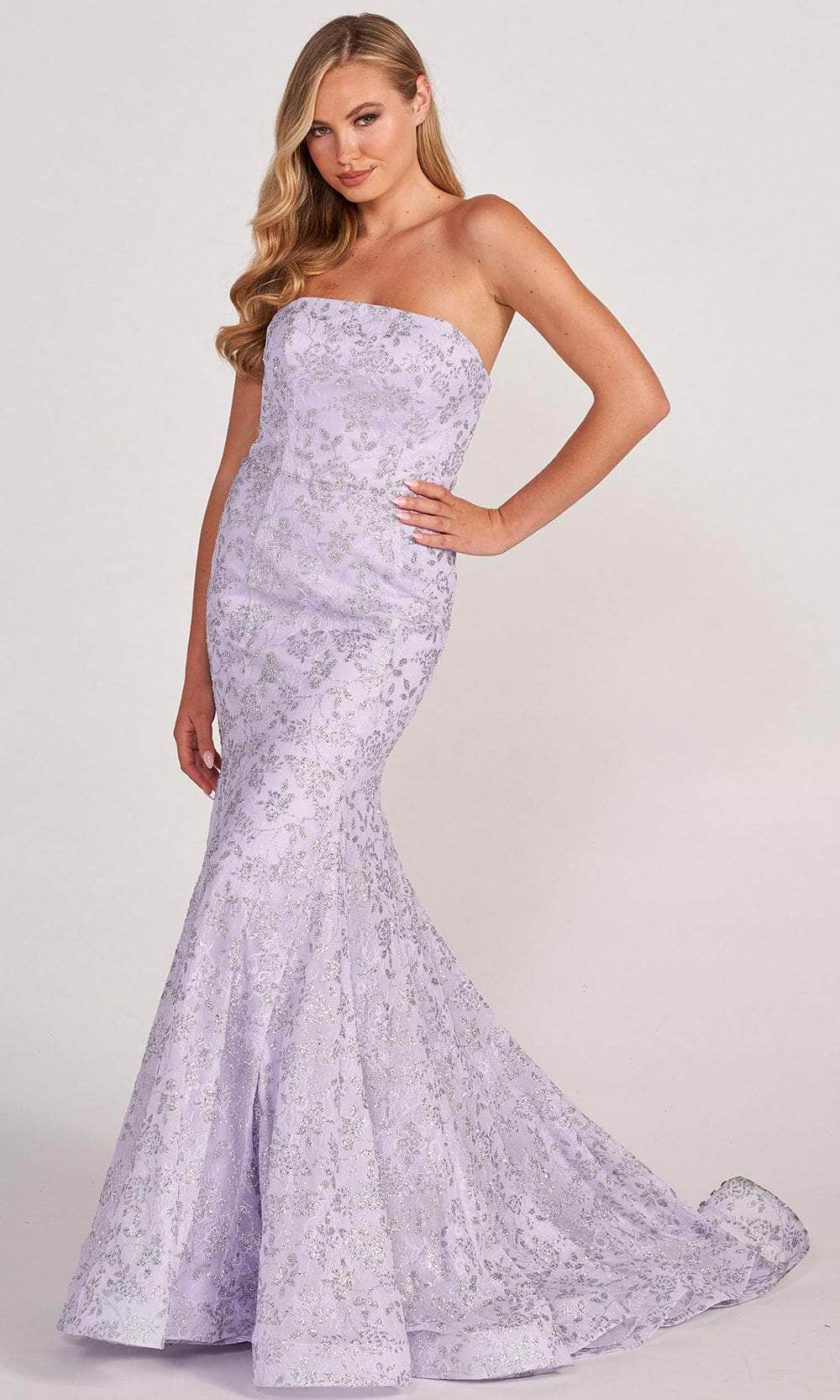 Colette By Daphne CL2048 - Embellished Strapless Evening Gown Evening Dresses