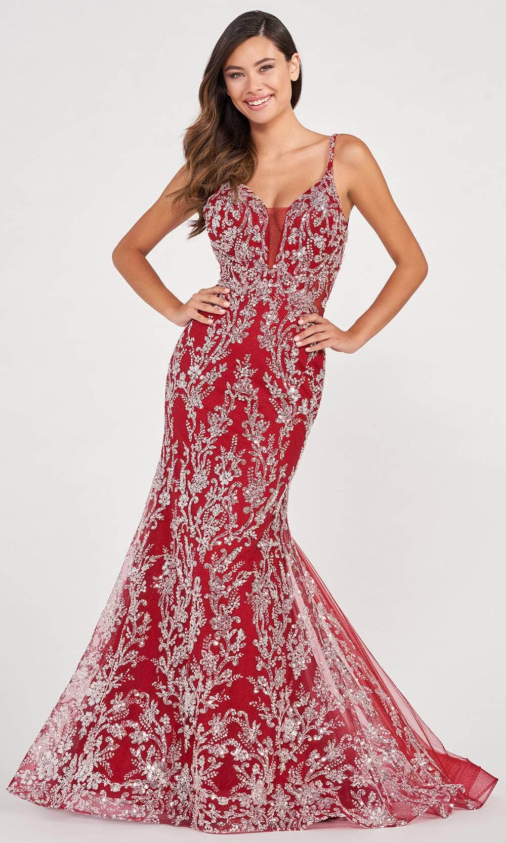 Colette By Daphne CL2051 - Sleeveless Glittering Prom Gown Evening Dresses