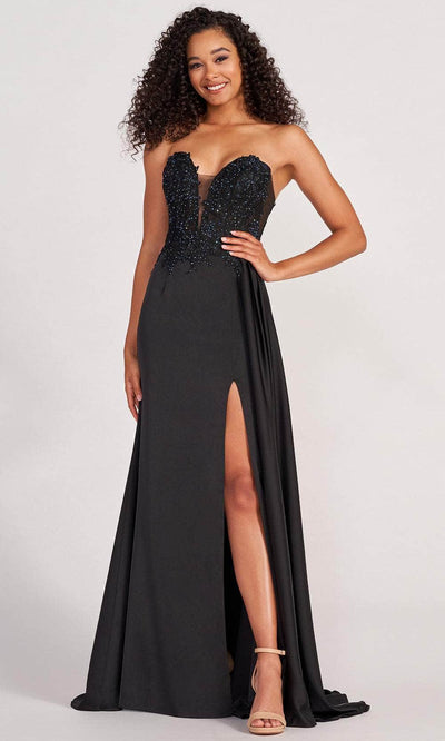 Colette By Daphne CL2053 - Sweetheart Lace Evening Dress Evening Dresses 00 / Black