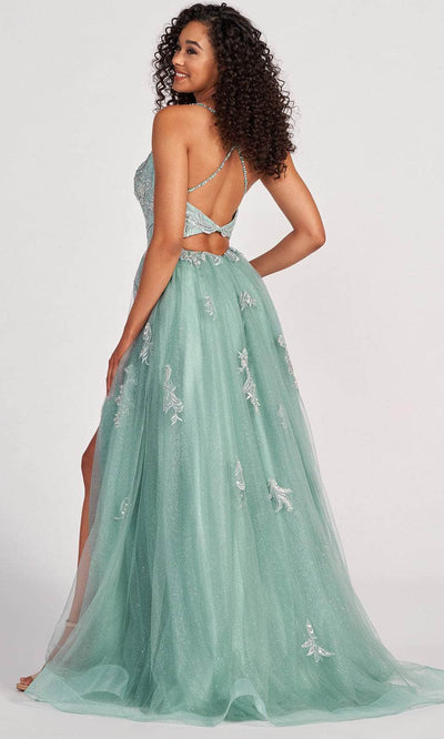 Colette By Daphne CL2062 - Glitter Tulle Prom Dress Prom Dresses