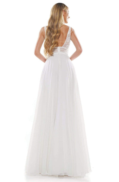 Colors Dress - 2320 Embellished Sleeveless Long A-line Dress Prom Dresses