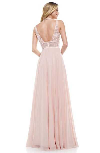 Colors Dress - 2320 Embellished Sleeveless Long A-line Dress Prom Dresses