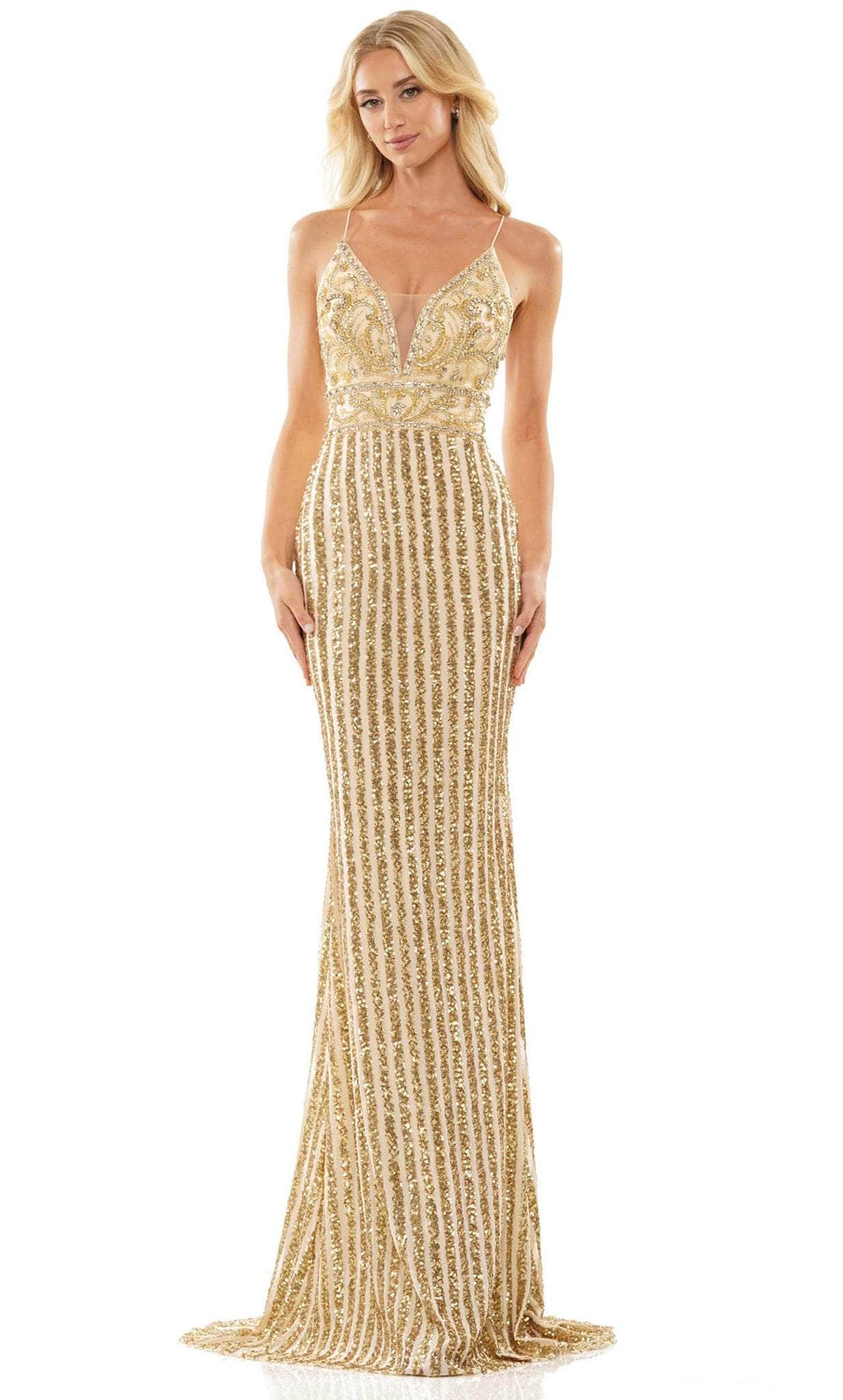 Colors Dress 2682 - Embellished Gown