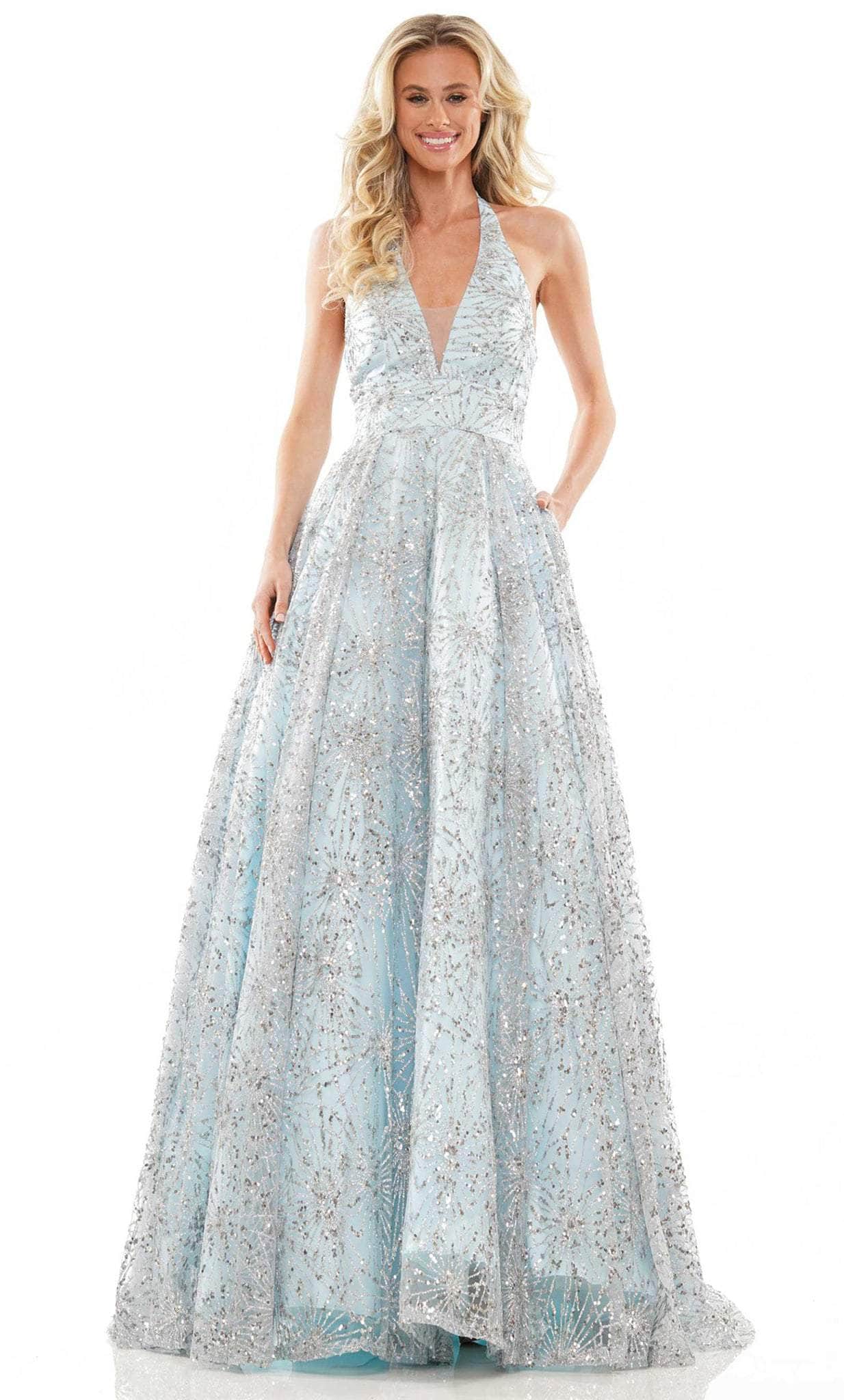 Colors Dress 2788 - V-Neck Gown