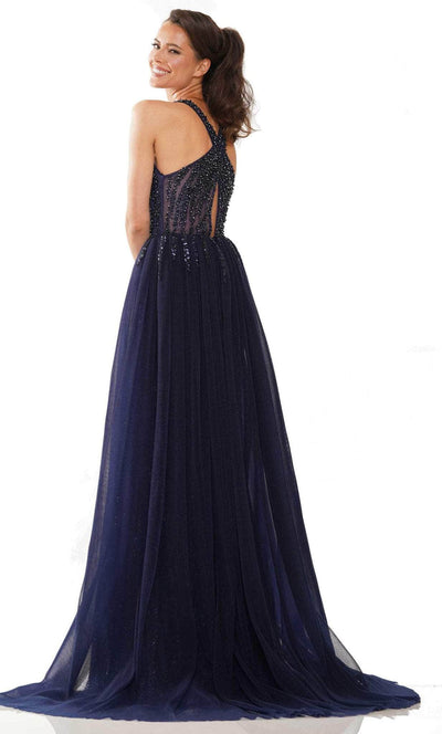 Colors Dress 2818 - Vertically Beaded Evening Gown Special Occasion Dress