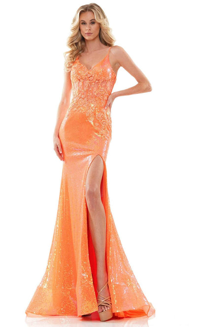 Colors Dress 2848 - Corset Gown