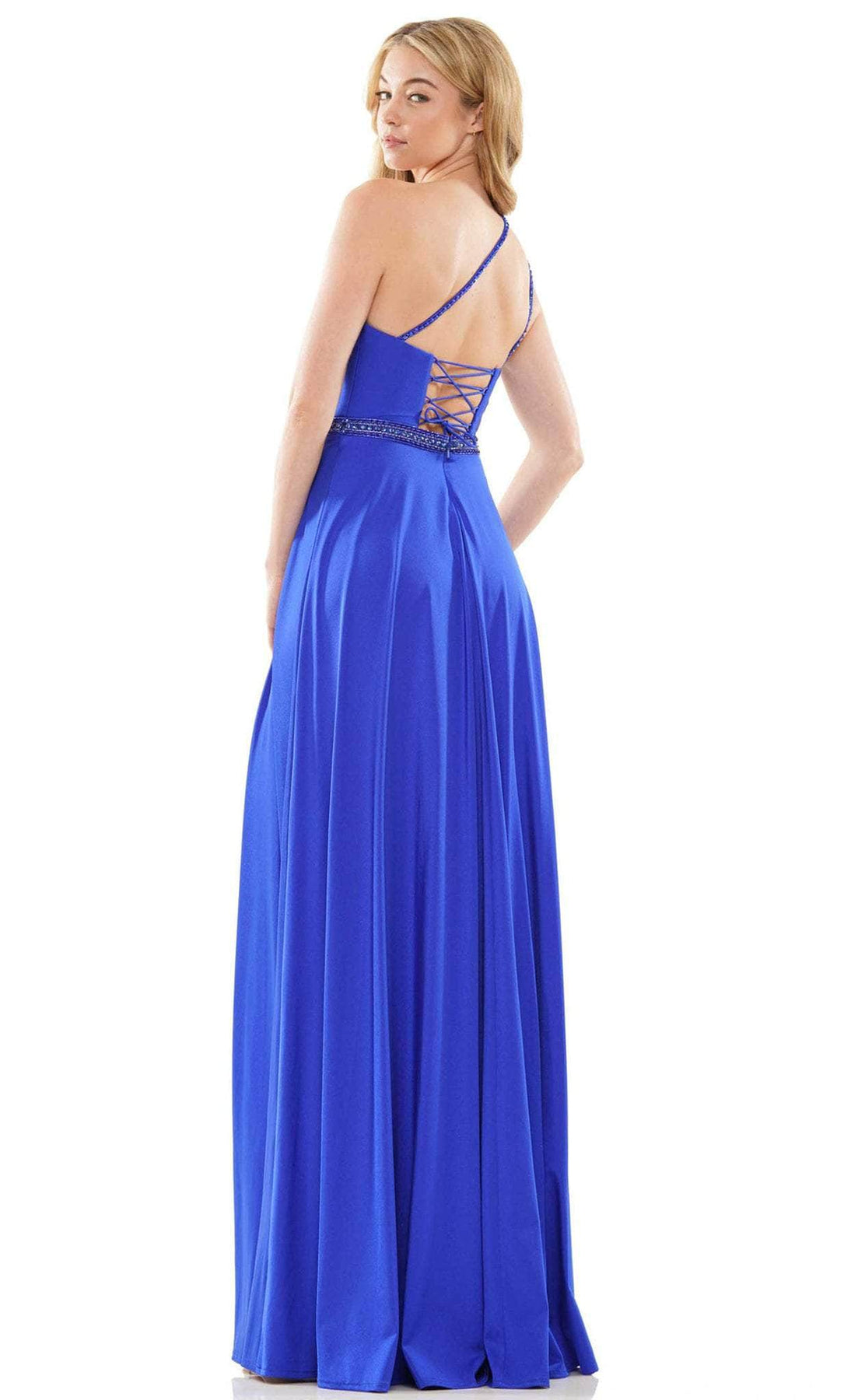 Colors Dress 2879 - One-Sleeve Gown