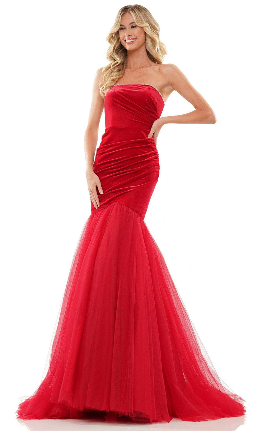 Colors Dress 2886 - Strapless Gown