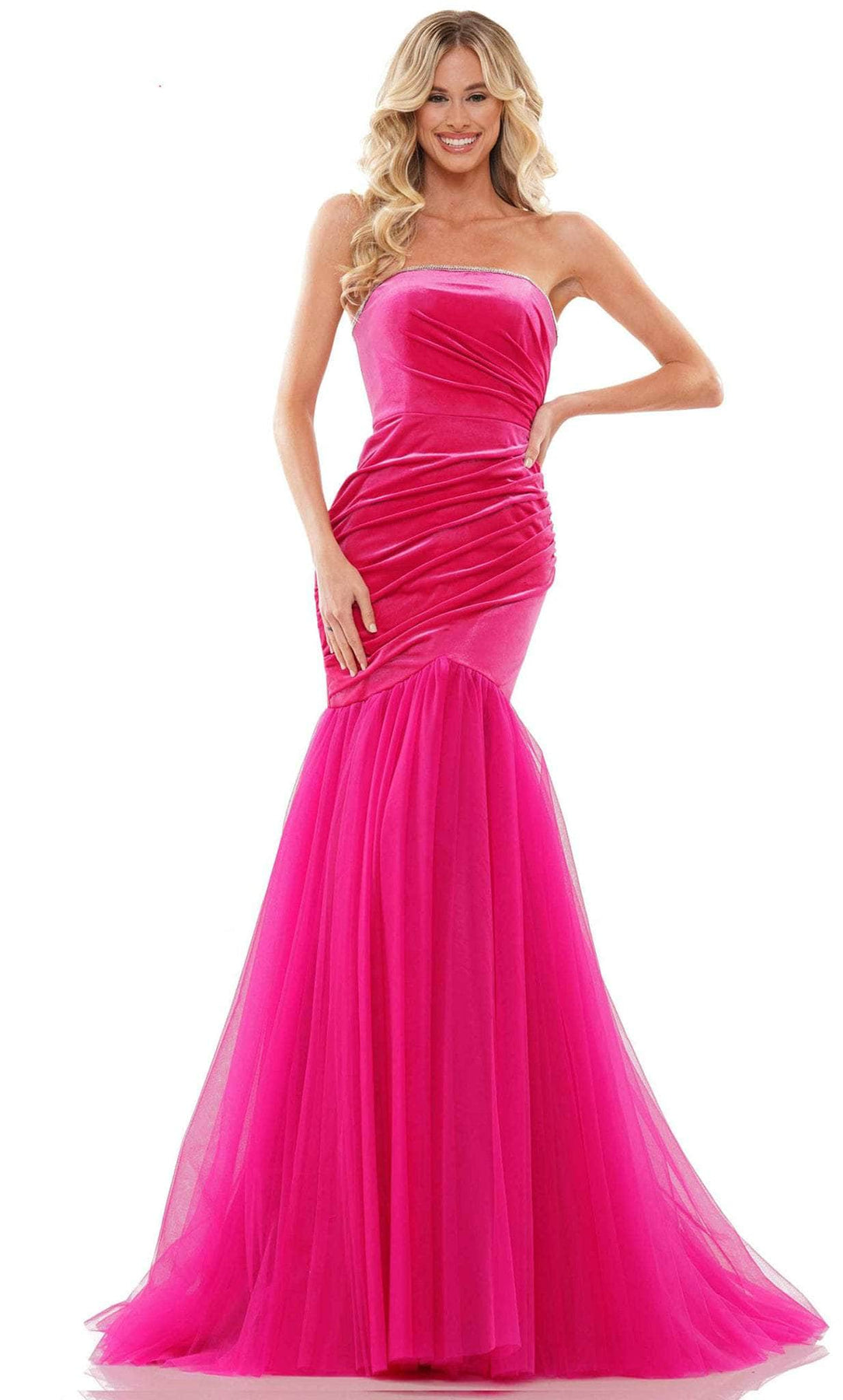 Colors Dress 2886 - Strapless Gown