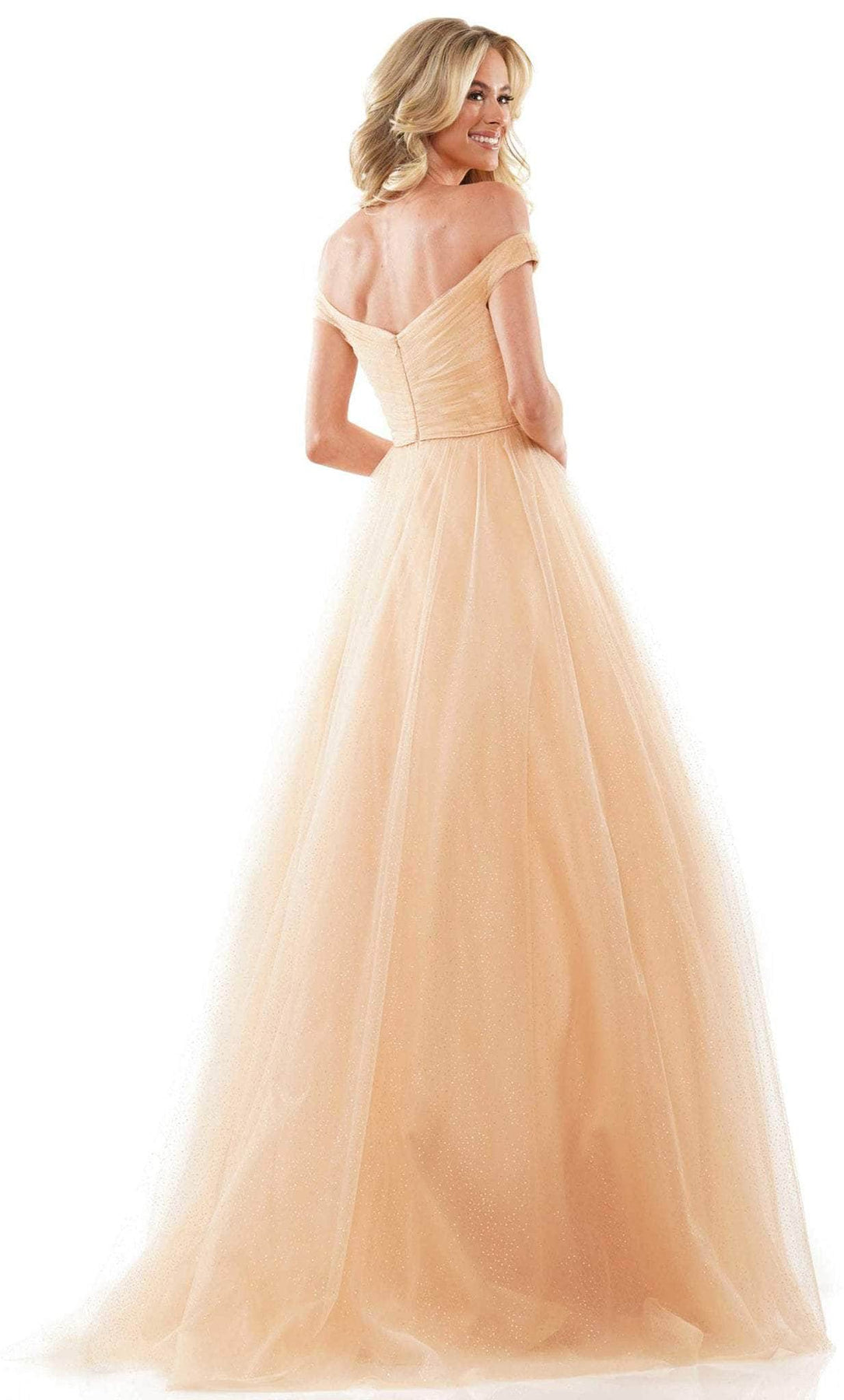 Colors Dress 2888 - Off-Shoulder Ballgown