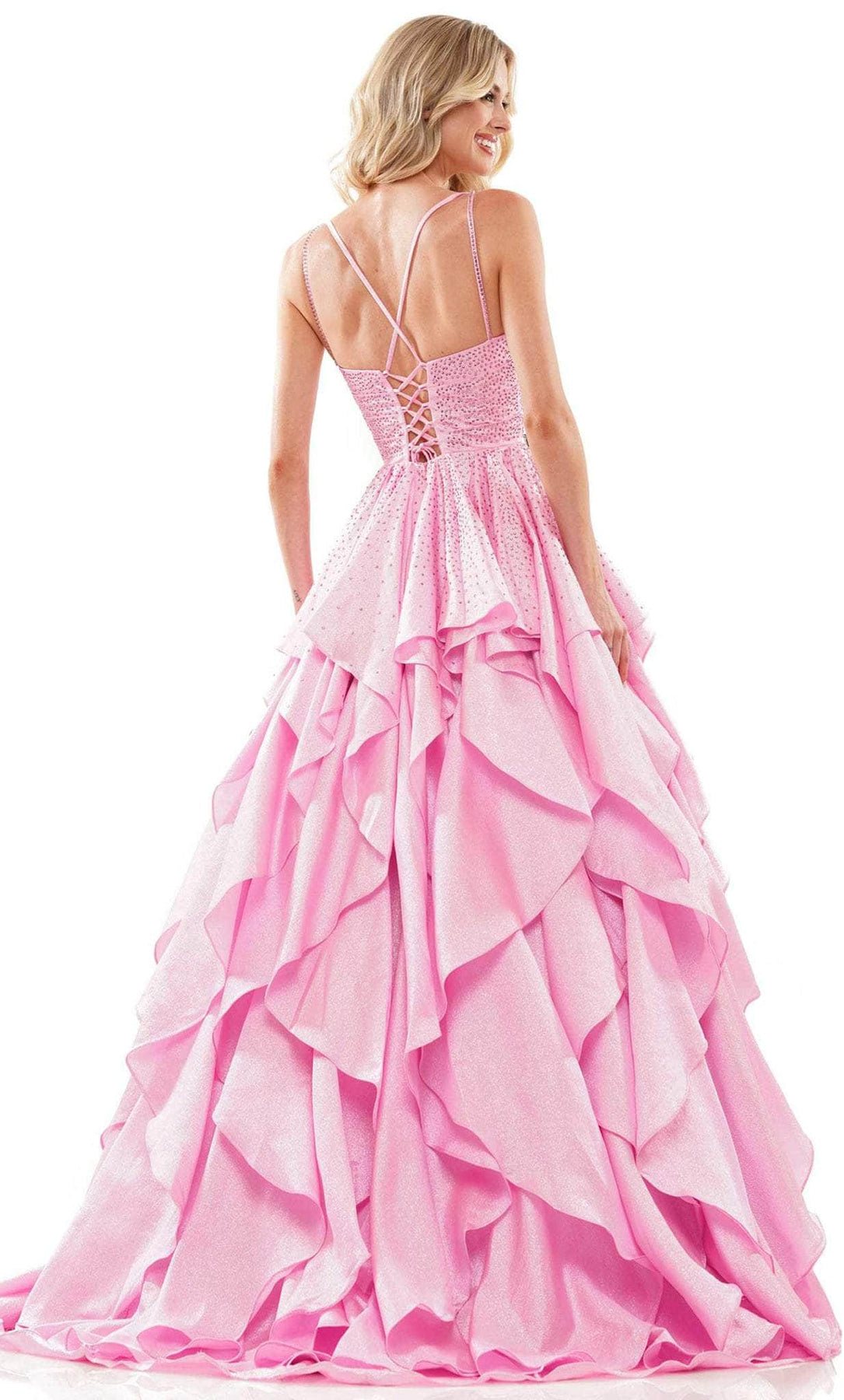 Colors Dress 2890 - Ruffled Dress
