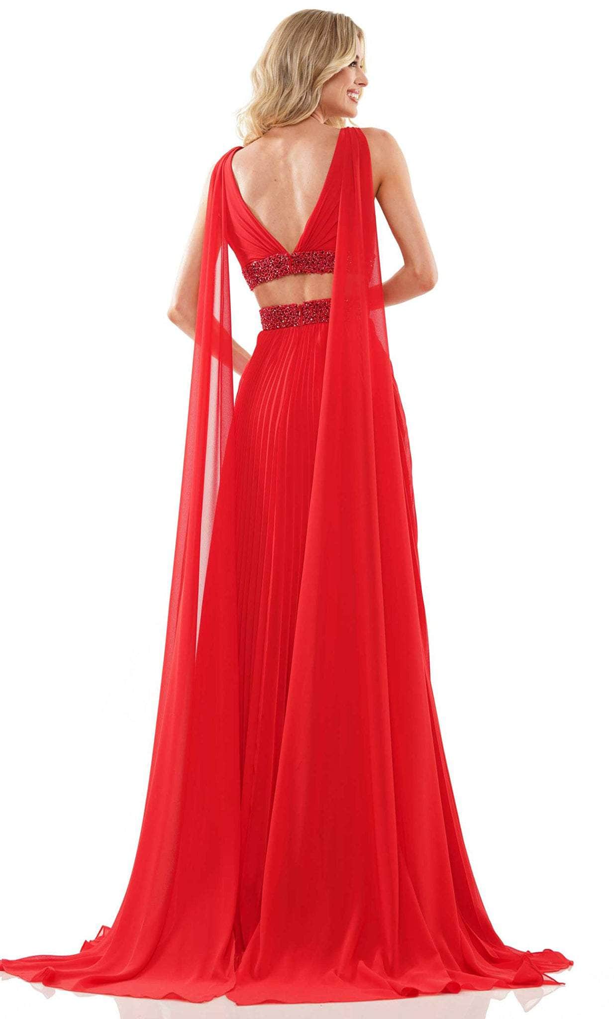 Colors Dress 2895 - Sleeveless V-Neck Prom Dress Special Occasion Dress